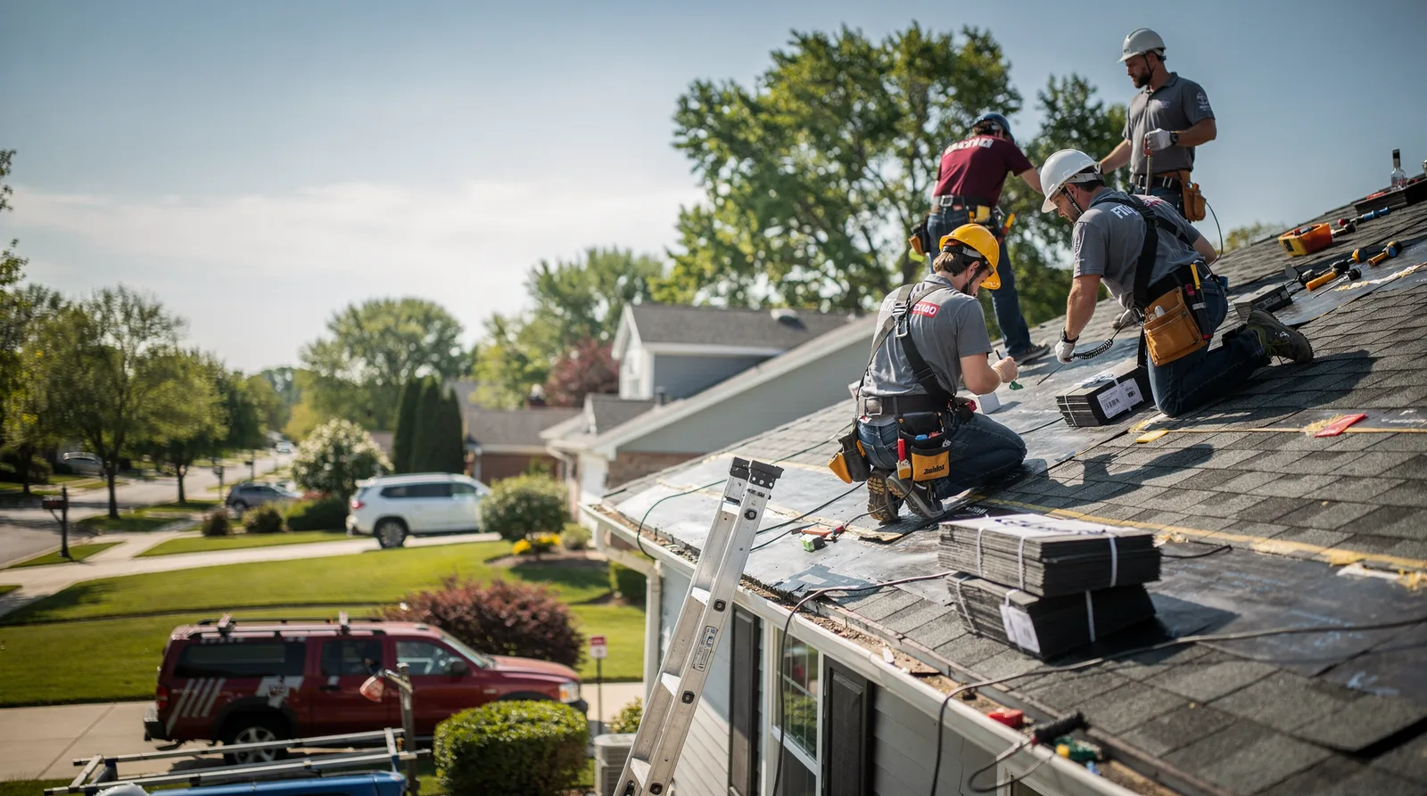 Roof Repair in Urbana, IL around you
